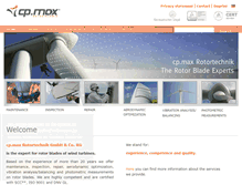 Tablet Screenshot of cpmax.com